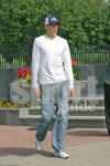 Evgeni Malkin in casual attire (From www.sportguide.ru)
