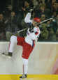 Evgeni Malkin Fansite.com Evgeni Malkin celebrating a goal at the 2006 Winter Olympics in Turin