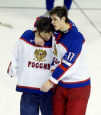 Evgeni Malkin Fansite.com Evgeni Malkin consoling teamate after heartbreaking loss